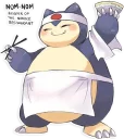 🤤 emoji Snorlax by ImbalancePerson Telegram sticker 18 of 56