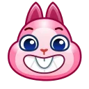 Sticker from Pink Bunny @TgSticker