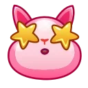 🤩 emoji Pink Bunny @TgSticker Telegram sticker 11 of 40