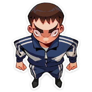 👊 emoji Ромка Tiny Bunny • @TgSticker Telegram sticker 24 of 49
