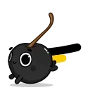 🏃‍♀️ emoji Black Cherry by @GiveMeShotgun Telegram sticker 19 of 42
