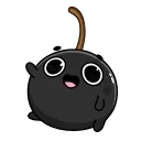 😃 emoji Black Cherry by @GiveMeShotgun Telegram sticker 7 of 42
