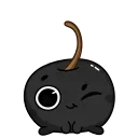 😉 emoji Black Cherry by @GiveMeShotgun Telegram sticker 20 of 42