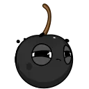 😑 emoji Black Cherry by @GiveMeShotgun Telegram sticker 13 of 42