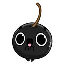 😀 emoji Black Cherry by @GiveMeShotgun Telegram sticker 16 of 42
