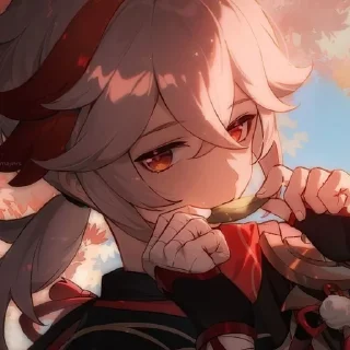 🙌 emoji ::кадзуха|@mmoi0i:: Telegram sticker 1 of 33