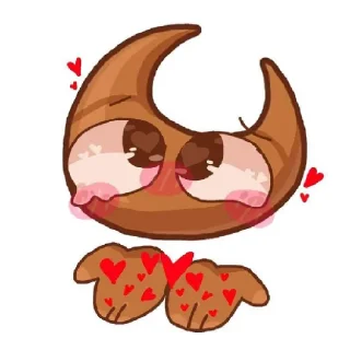 🥰 emoji Инэмэтэ ёмаё Telegram sticker 23 of 87