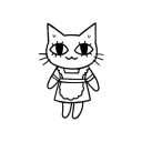 Sticker from skin