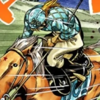 🐎 emoji Diego Brando by @DiosaurDiego Telegram sticker 18 of 31