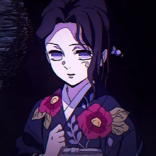 🌸 emoji Mitsuri x Tamayo x Nezuko Telegram sticker 4 of 120
