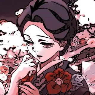 🌸 emoji Mitsuri x Tamayo x Nezuko Telegram sticker 1 of 120