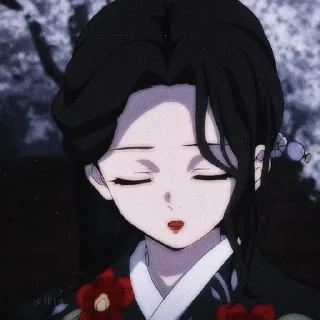 🌸 emoji Mitsuri x Tamayo x Nezuko Telegram sticker 10 of 120