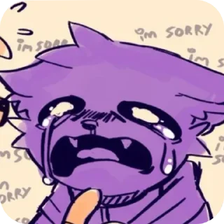 😭 emoji CatNap by @moofei Telegram sticker 16 of 42