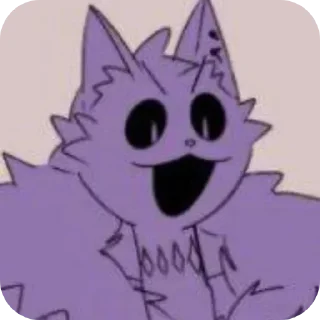 😁 emoji CatNap by @moofei Telegram sticker 2 of 42