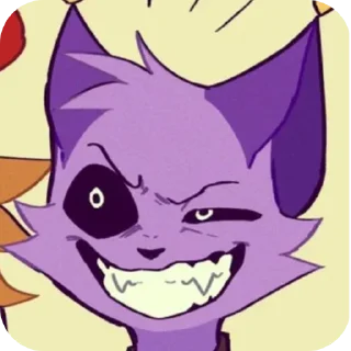 😈 emoji CatNap by @moofei Telegram sticker 9 of 42