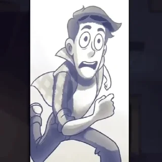 💙 emoji олежа//пролог видеокомикс Telegram sticker 20 of 68