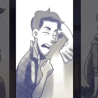 💙 emoji олежа//пролог видеокомикс Telegram sticker 22 of 68