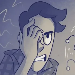 💙 emoji олежа//пролог видеокомикс Telegram sticker 9 of 68