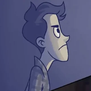 💙 emoji олежа//пролог видеокомикс Telegram sticker 11 of 68