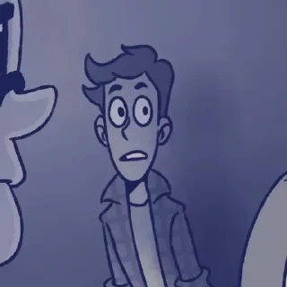 💙 emoji олежа//пролог видеокомикс Telegram sticker 3 of 68