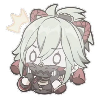 🪭 emoji ׄ ׄ ♡゙ ۫ 𝖪𝗎𝗄𝗂 › › @nyawmi1e ׅ ‍‍ ۪ Telegram sticker 19 of 25