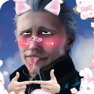 ✋ emoji Зазнутые стикеры. Сделал PFD Telegram sticker 24 of 26