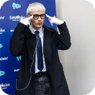 🧥 emoji Joost Klein🇳🇱 Telegram sticker 20 of 77