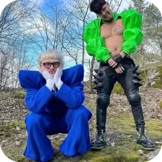🫦 emoji Joost Klein🇳🇱 Telegram sticker 6 of 77
