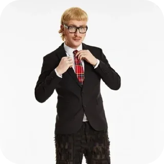 🤓 emoji Joost Klein🇳🇱 Telegram sticker 9 of 77