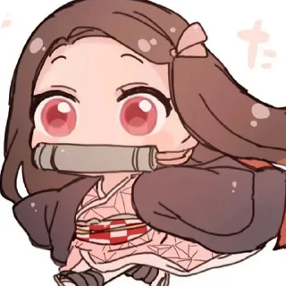 👍 emoji Клинок рассекающий демонов Telegram sticker 11 of 12