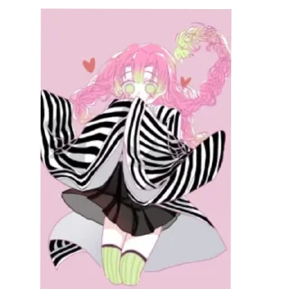 ❤ emoji Клинок рассекающий демонов Telegram sticker 12 of 12