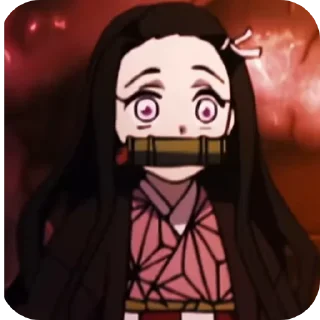 👍 emoji Клинок рассекающий демонов Telegram sticker 9 of 12