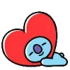 💙 emoji BT21 :: @nickemiren Telegram sticker 13 of 134