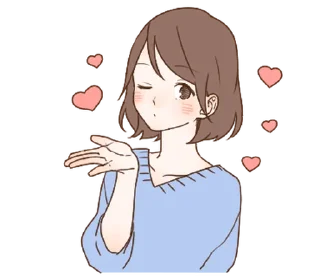 ❤️ emoji СТИКЕРЫ ➡️ @SOFTSTICKS ♡ Telegram sticker 7 of 40