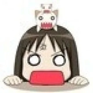😨 emoji Проста картинки смишные Telegram sticker 5 of 88