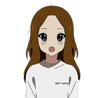 🧑‍🦲 emoji Мори гяру Telegram sticker 20 of 21