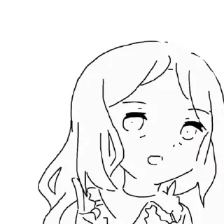 🧑‍🦲 emoji Мори гяру Telegram sticker 9 of 21