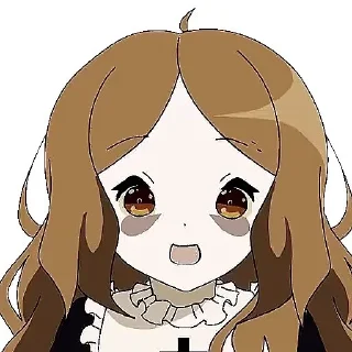 🧑‍🦲 emoji Мори гяру Telegram sticker 13 of 21