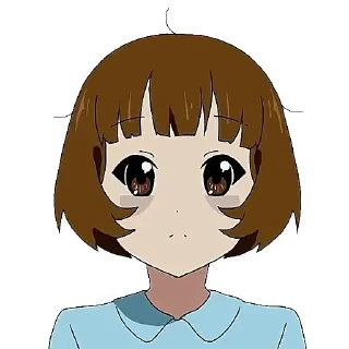 🧑‍🦲 emoji Мори гяру Telegram sticker 19 of 21