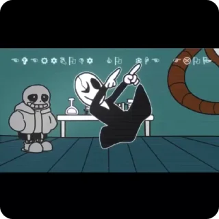 Sticker from undertale.2