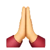 🙏 emoji by marya @mrrtrv :) Telegram sticker 24 of 200