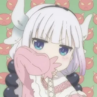 🍡 emoji ドラゴン ♡ by @angelicstickers0 Telegram sticker 23 of 50