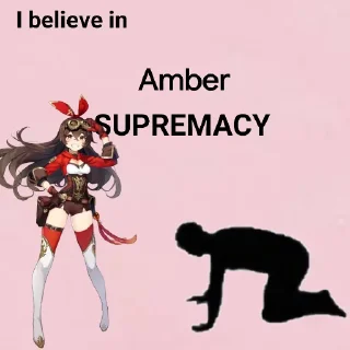 Sticker from I believe in