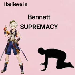 Sticker from I believe in