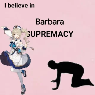 Sticker from I believe in