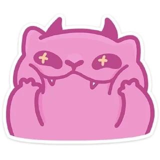 🤩 emoji Ангелок и Чертёнок @Nyasticks Telegram sticker 21 of 49