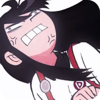 👄 emoji ( @Izuku_Midoriya15_07 ) в слу Telegram sticker 16 of 120