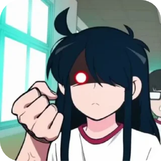 👄 emoji ( @Izuku_Midoriya15_07 ) в слу Telegram sticker 21 of 120