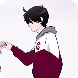 👍 emoji ( @Izuku_Midoriya15_07 ) в слу Telegram sticker 19 of 120