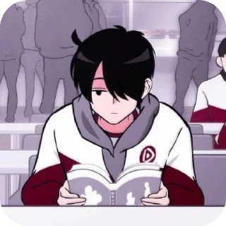 👍 emoji ( @Izuku_Midoriya15_07 ) в слу Telegram sticker 17 of 120